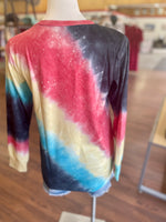 Laurie Space Tie-Dye Long Sleeve Top