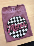 Checkered Circle Mama Transfer