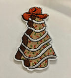 Western Christmas Patches