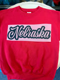 Nebraska Cursive Outline Transfers