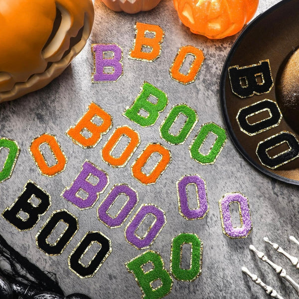 BOO Chenille Letters