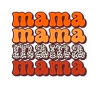 Mama Stickers for Motel Keychain