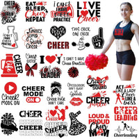 Cheer Transfer Designs