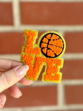 Basketball Chenille Patches