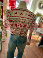 Marion Christmas Pattern Long Sleeve with Pockets