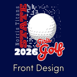 Norris Girls State Golf 2026 Crew Sweatshirt