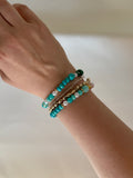 Alexis Multicolored Glass Bead Bracelet Set