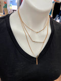 Jeannine Elegant 3 Layer Necklace