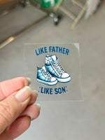 Dad Stickers for Motel Keychain
