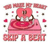 Retro Valentine’s Transfer Designs