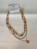 Elma Natural Stone Layered Necklace