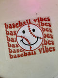 Baseball Transfer Designs