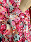 Heidi Idyllic Floral Ruffle Blouse