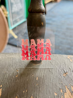 Mama Stickers for Motel Keychain