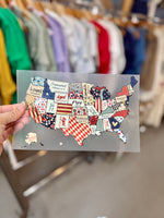 Retro Patriotic Transfer Designs