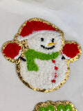 Christmas Chenille Patches