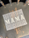 Vintage Athletic Repeat Mama Transfer