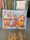 Fall Bow Transfer Designs
