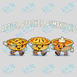 Apples, Peaches, Pumpkin Pie Transfer