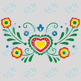 Czech Flowers Transfer