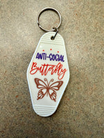 Inspirational Stickers for Motel Keychain