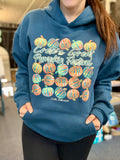 Crete’s Great Pumpkin Festival PREORDER Sea Blue Hoodie
