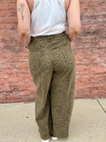Emilie Cheetah Barrel Jeans