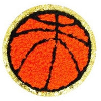 Basketball Chenille Patches