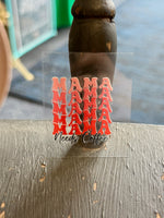 Mama Stickers for Motel Keychain
