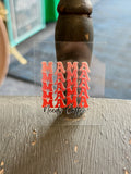 Mama Stickers for Motel Keychain