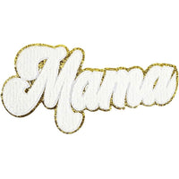 Mama Cursive Chenille Patch