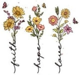 Vintage Floral Transfer Designs