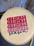 Pink Christmas Transfer Designs