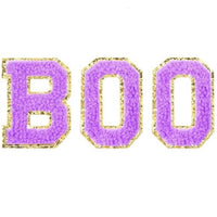 BOO Chenille Letters