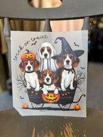 Ghost Dog Transfer Designs