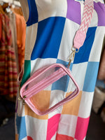 Elliot Clear PVC Crossbody Shoulder Bag