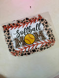 Softball Transfer Designs