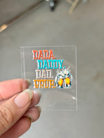 Dad Stickers for Motel Keychain