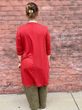 Rosanna Ribbed Long Cardigan