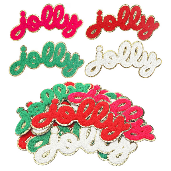 Jolly Chenille Patches