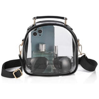 Domnika Stadium Approved Clear Crossbody Jelly Bag