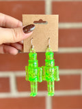 Josefina Glitter Nutcracker Ornament Earrings