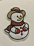 Western Christmas Patches