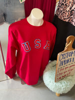 USA Chenille Patch Set