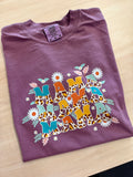 Floral Leopard Mama Repeat Transfer