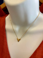 Cassandra Geometric Solid Necklace