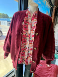 Heidi Idyllic Floral Ruffle Blouse