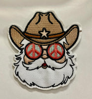 Western Christmas Patches