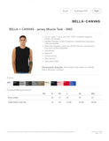 Bella + Canvas - Jersey Muscle Tank