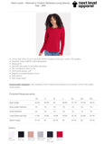 Abby Bubble Crete Cursive Cardinals Women’s Long Sleeve